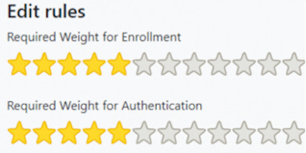 Configuraion policy for enrollment