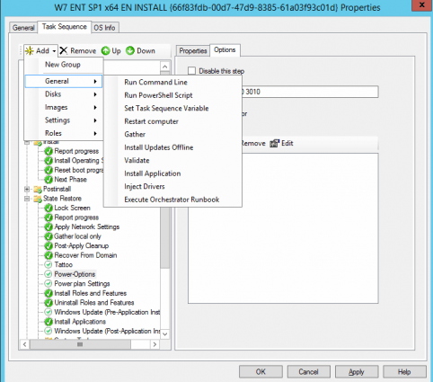 prevent sleep with PowerShell and the MDT workbench