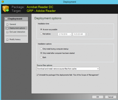 Adobe Reader desktop management with App Deploy | Specops Software