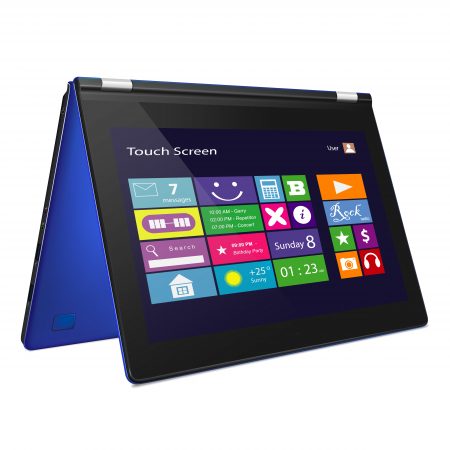 Applications on tablet and laptop