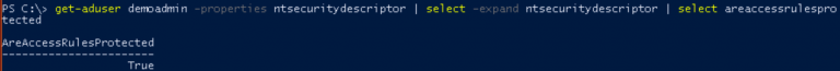 Troubleshooting user account permissions - AdminSDHolder