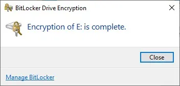 you would like to implement bitlocker to encrypt data on a hard disk