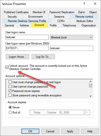 How To Unlock Active Directory Account Lockouts Specops Software