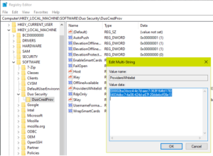 Specops Authentication Client and Duo Authentication for Windows Login