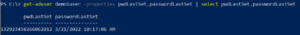PowerShell scripts to force password change for all users