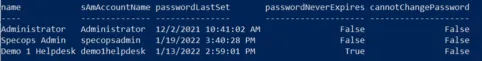 PowerShell scripts to force password change for all users