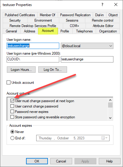 How to force password change at next login in Azure AD - Specops Software