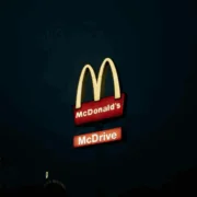 McDonald's McDrive sign
