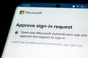 Microsoft Authentificator app request (MFA)