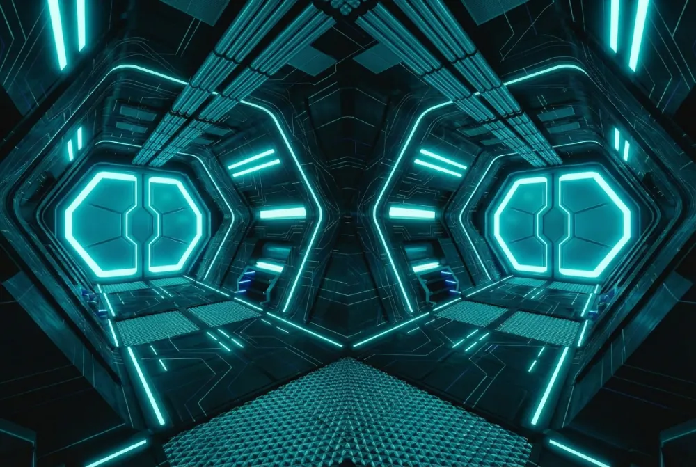 Futuristic doors